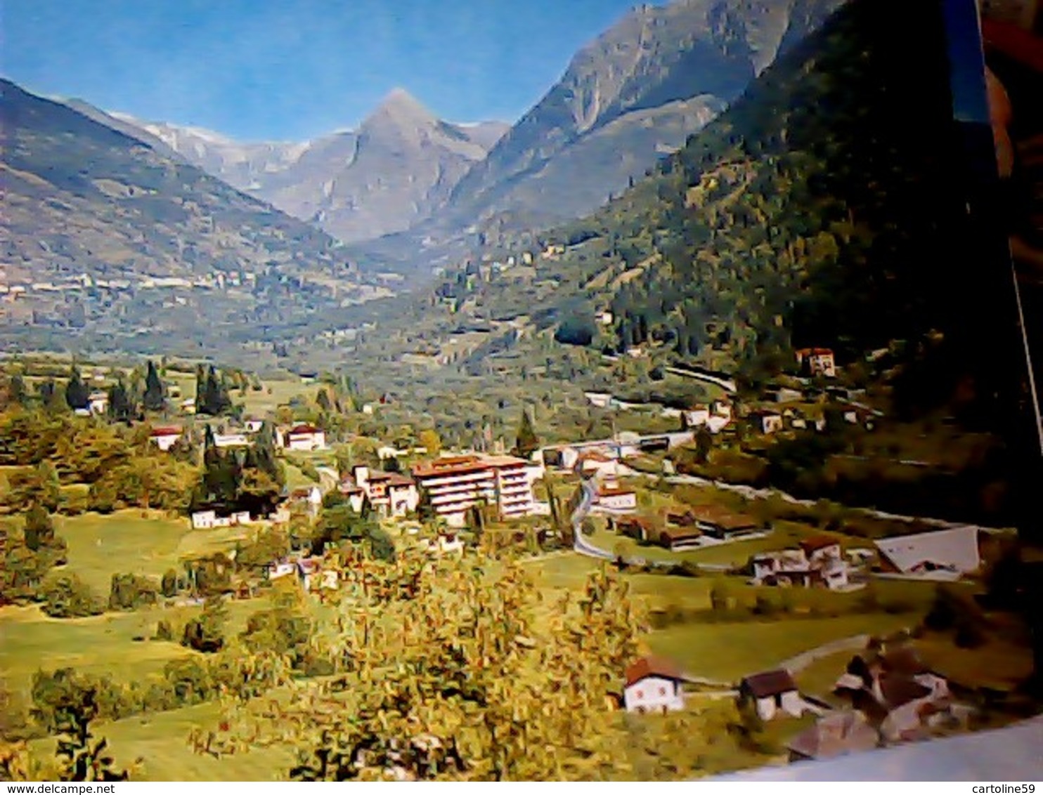 SUISSE SVIZZERA SWITZERLAND TICINO VALLE DI BLENIO ACQUAROSSA V1964  HJ3763 - Acquarossa