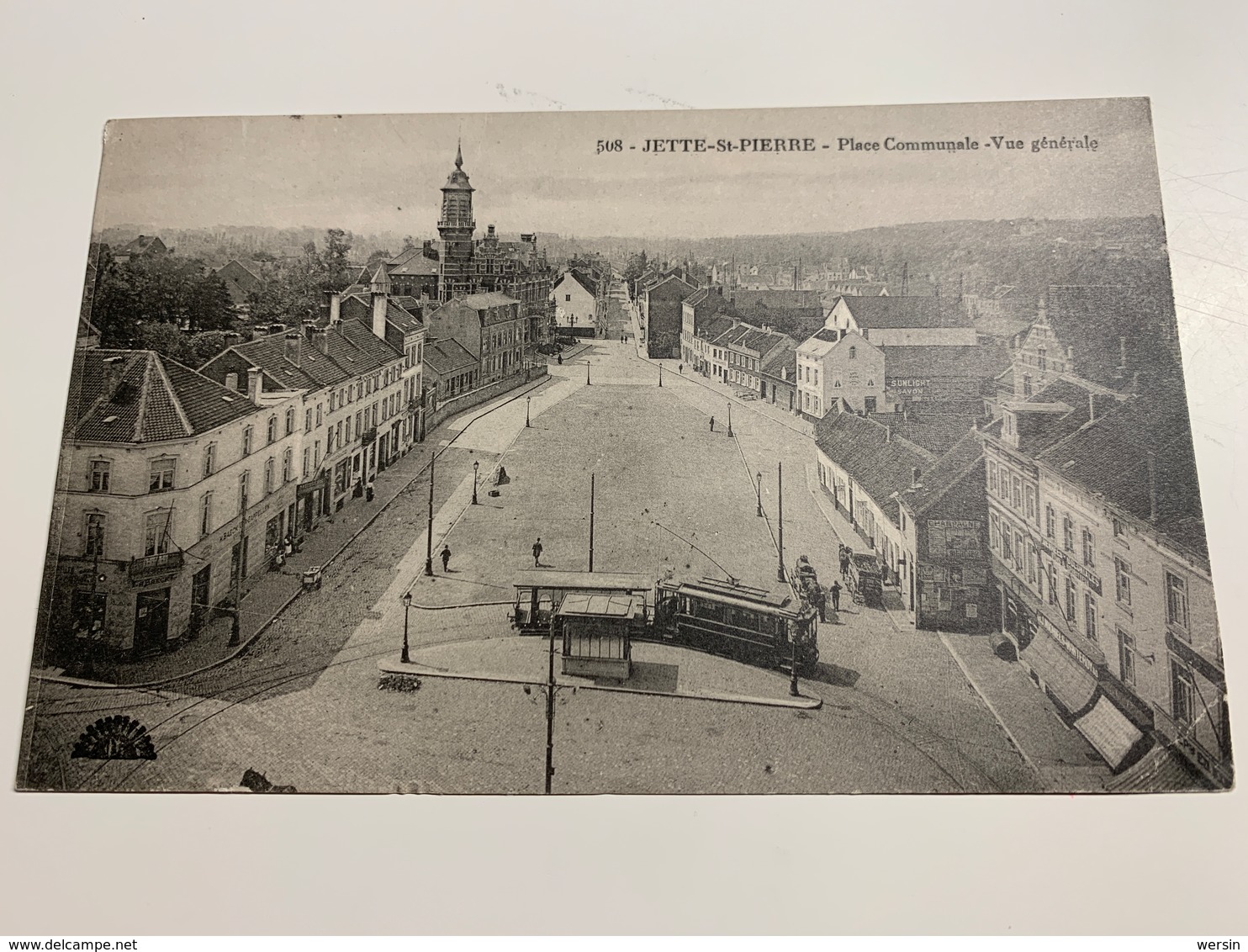 Jette St Pierre Place Communale  Vue Générale - Jette