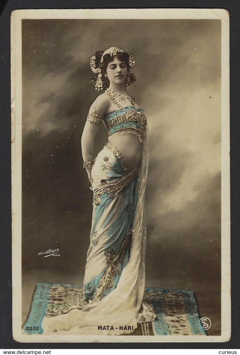 MATA HARI * PAUL BOYER * PARIS * SIP 0500 * ARTISTE * GUERRE * SPIONAGE * 2 SCANS * CONDITION VOIR SCANS - Mujeres Famosas