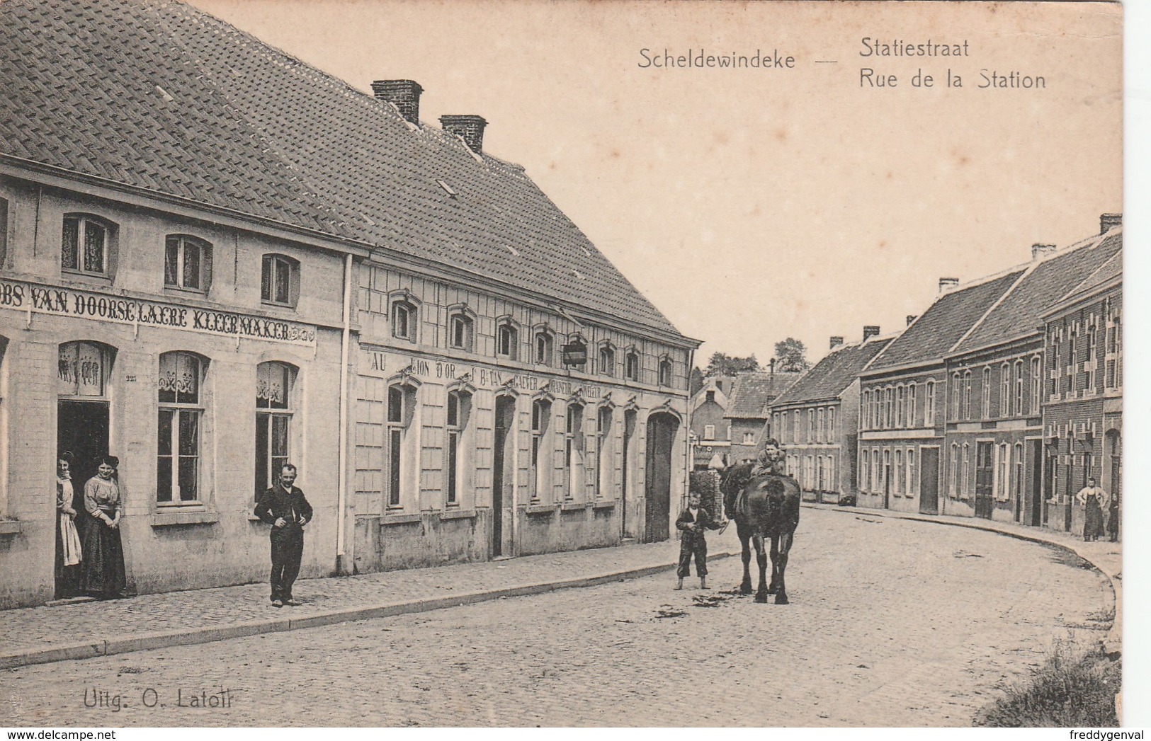 SCHELDERWINKELE STATIESTRAAT - Oosterzele