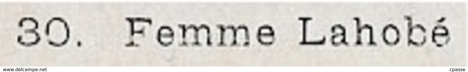 Timbre Type Groupe 5 C. SENEGAMBIE Et NIGER Sur CPA Femme Lahobé - Cachet à Date Dakar Sénégal * Coiffure Afro - Lettres & Documents