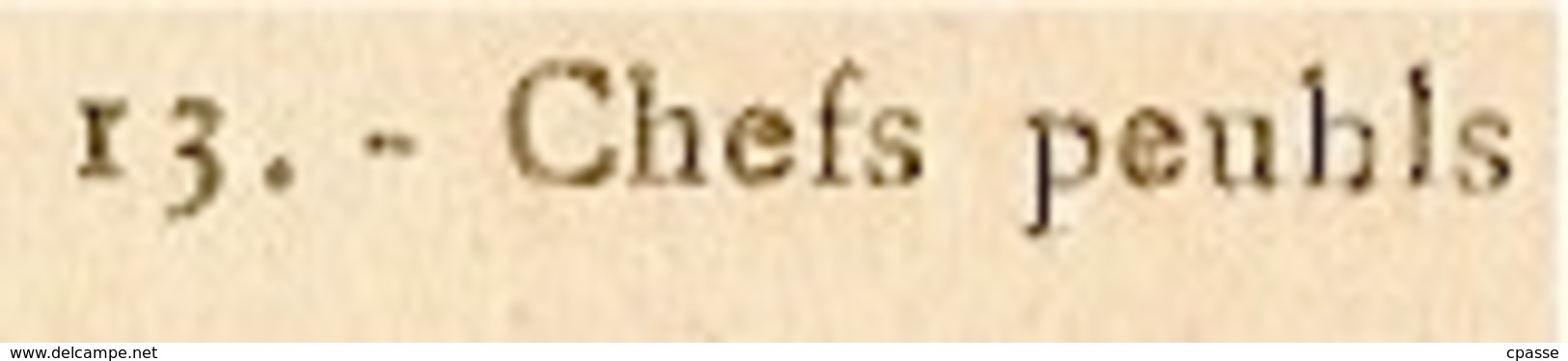 Timbre Type Faidherbe 5 C. HT-SENEGAL-NIGER Sur CPA Chefs Peuhls - Covers & Documents