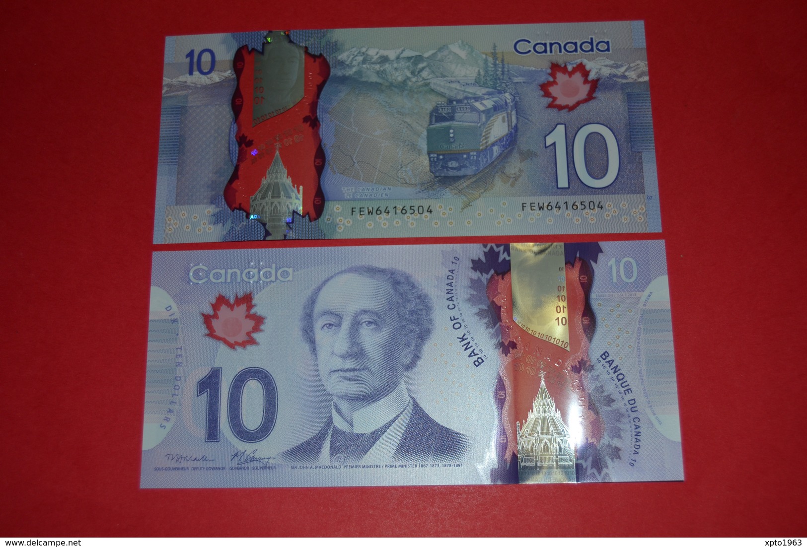 CANADA 10 DOLLAR 2013, P107, Polymer, UNC - NEUF - Canada