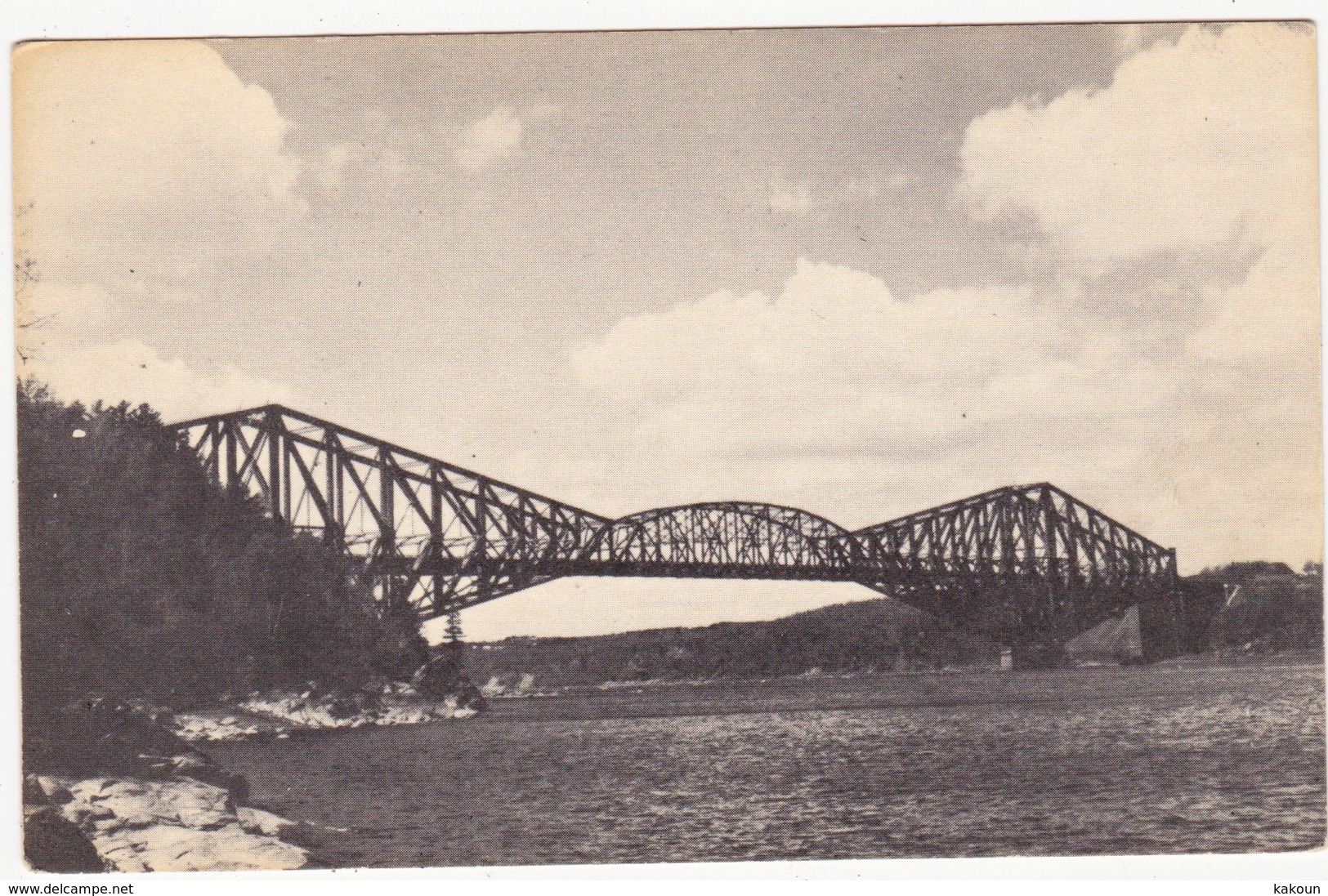 Le Pont De Québec , Quebec.  (F481) - Québec - Sainte-Foy-Sillery