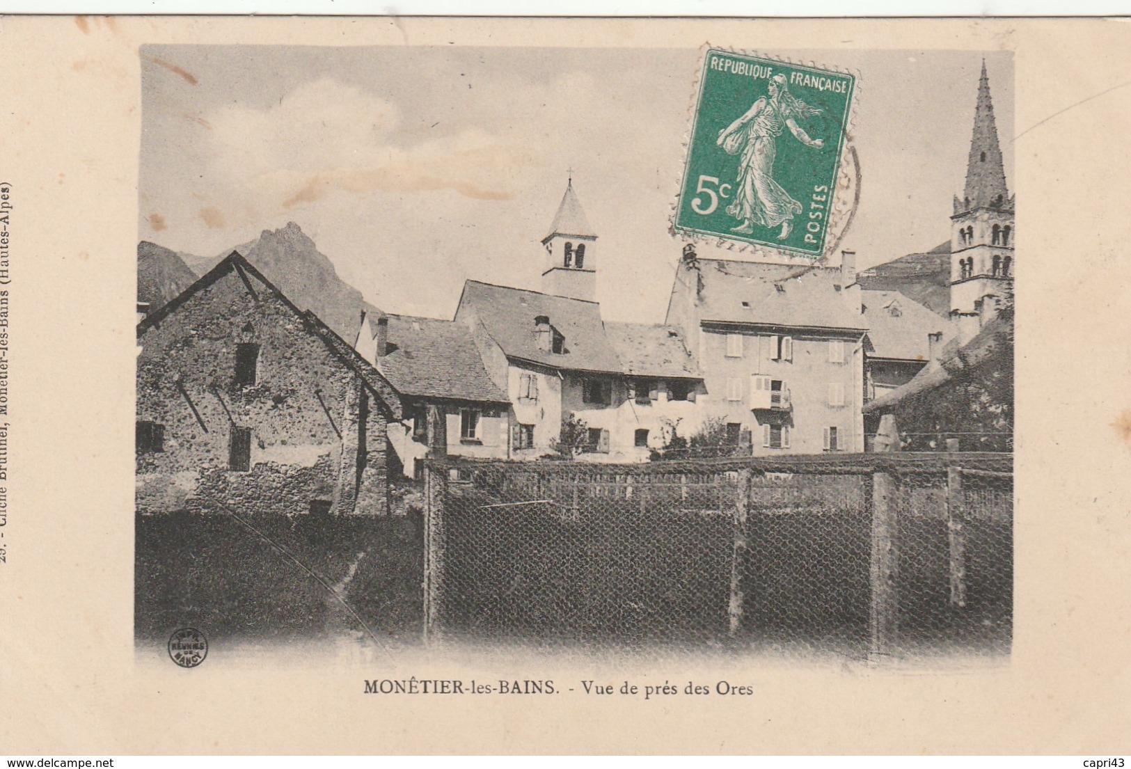 05 MONESTIER LES BAINS LES OCRES - Other & Unclassified