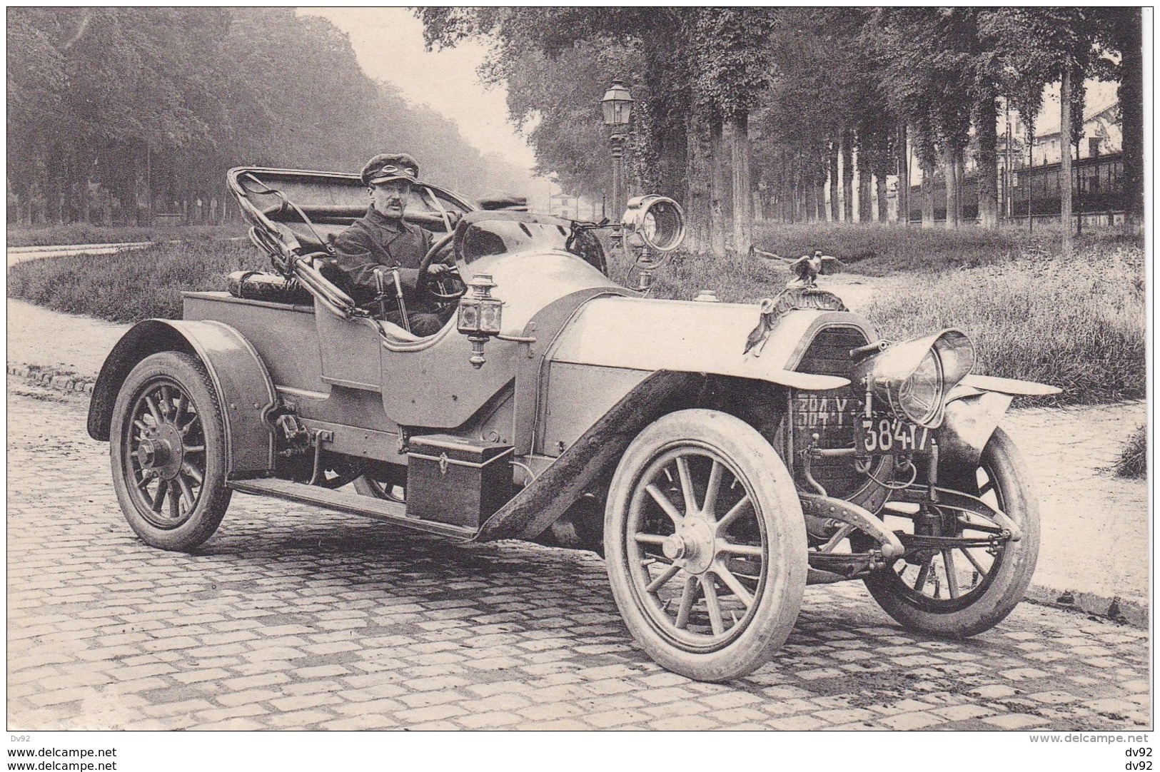 MANUFACTURE ROYALE DE CACAO VAN HOUTEN VOITURE PHAETON - Publicité