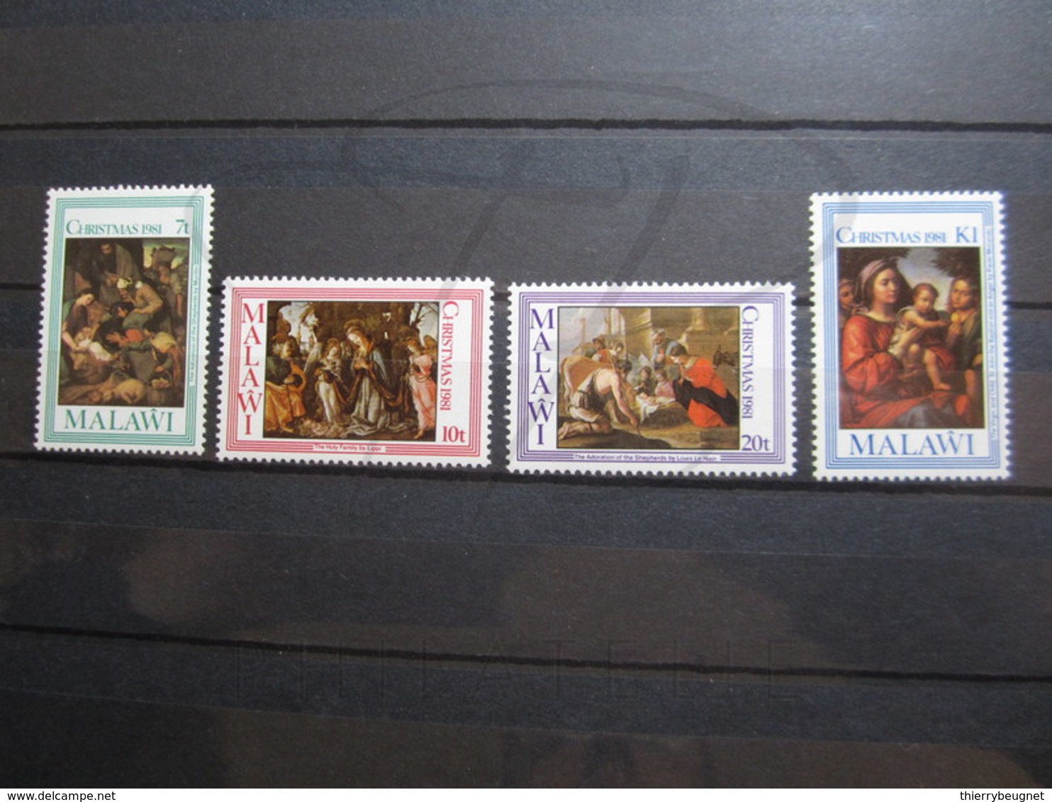 VEND BEAUX TIMBRES DU MALAWI N° 374 - 377 , XX !!! - Malawi (1964-...)