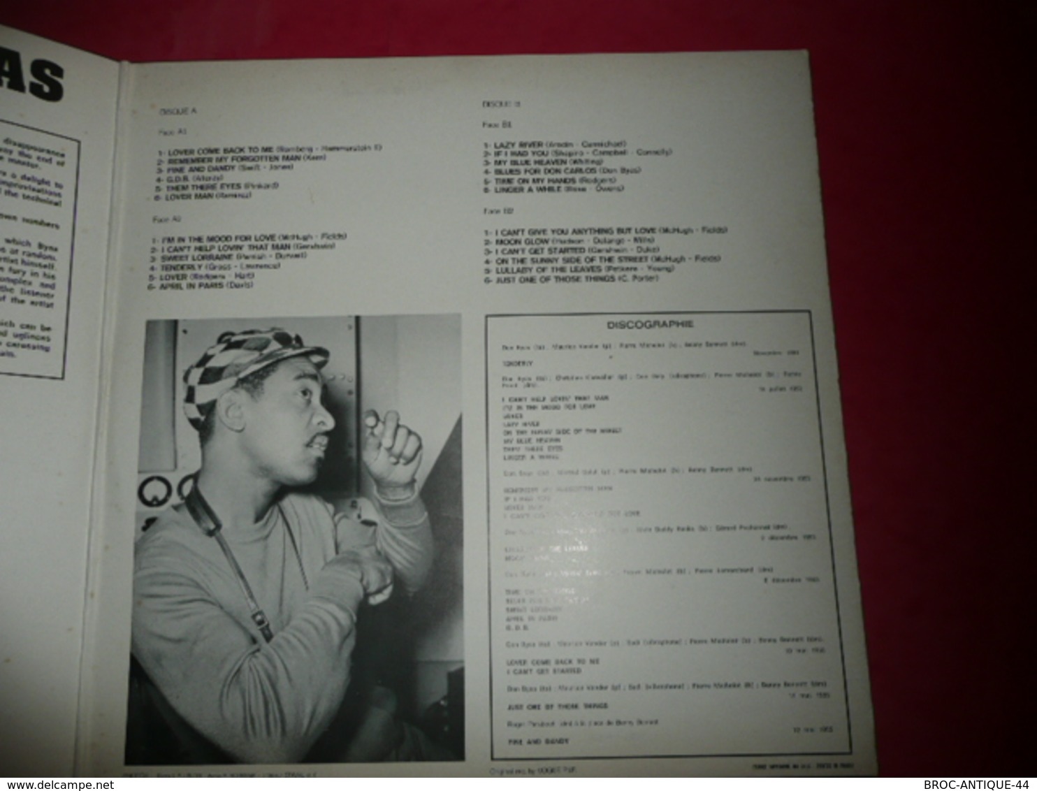 LP33 N°1060 - DON BYAS - MEMORIAL - COMPILATION 2 LP 24 TITRES JAZZ - Jazz