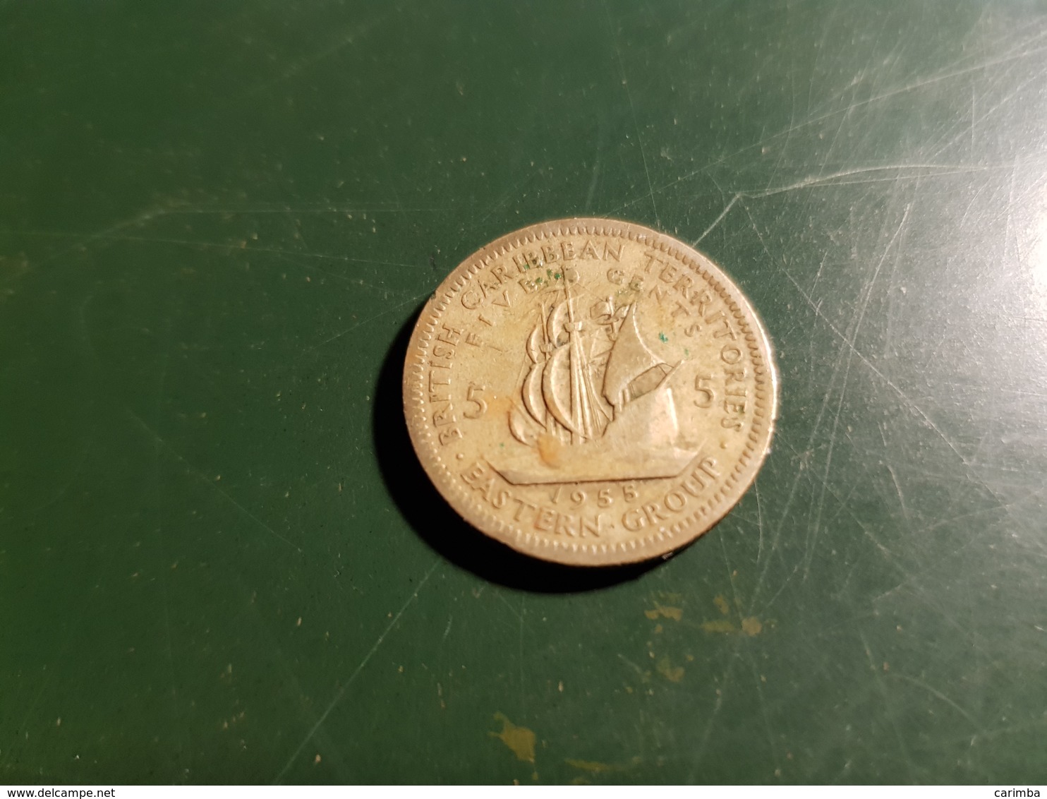 CARIBBEAN TERRITORIES 5 CENTS - Britse Caribische Gebieden