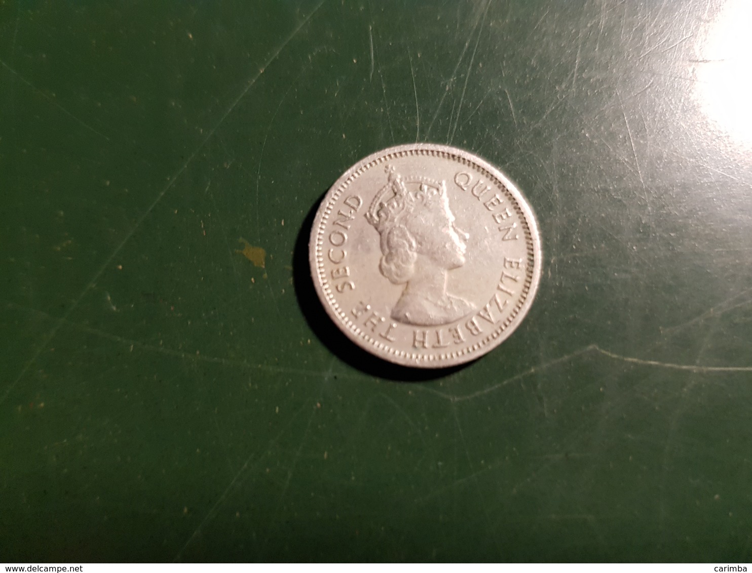 CARIBBEAN TERRITORIES 10 Cents 1956 - Caribe Británica (Territorios Del)