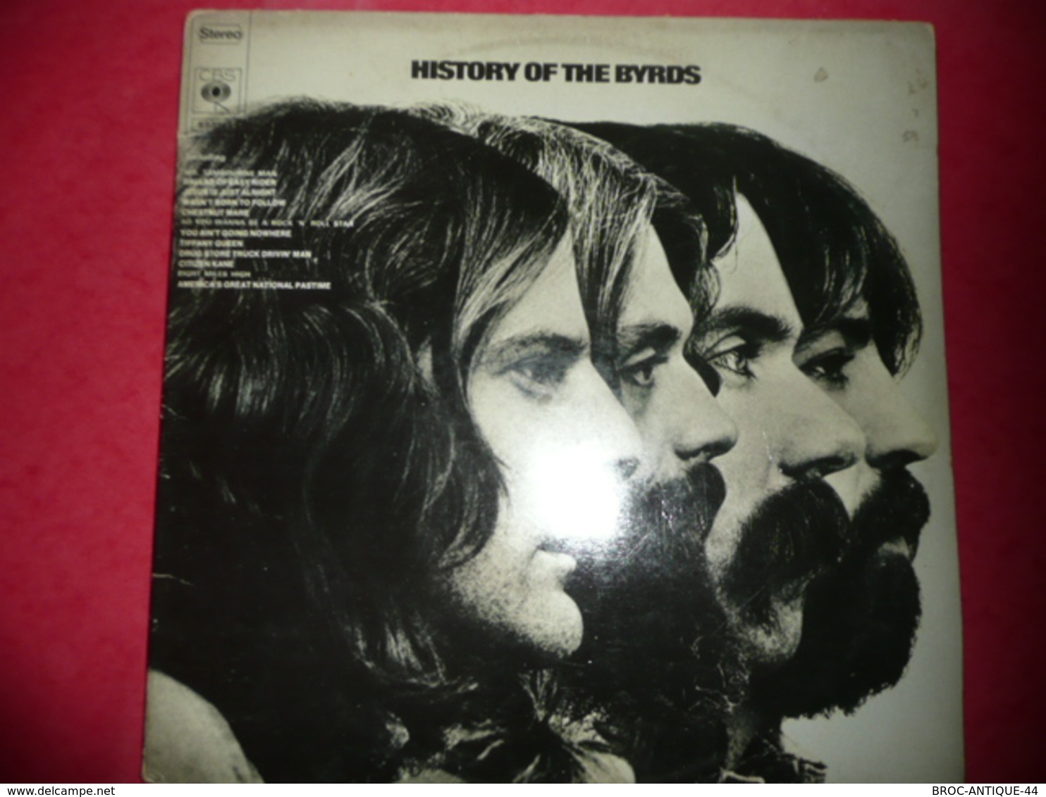 LP33 N°1066 - HISTORY OF THE BYRDS - COMPILATION 2 LP 28 TITRES ROCK FOLK POP - Rock