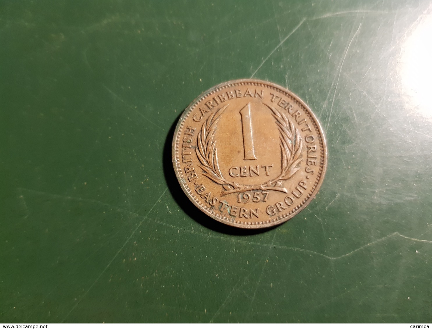 CARIBBEAN TERRITORIES 1 CENTS 1957 - Caribe Británica (Territorios Del)