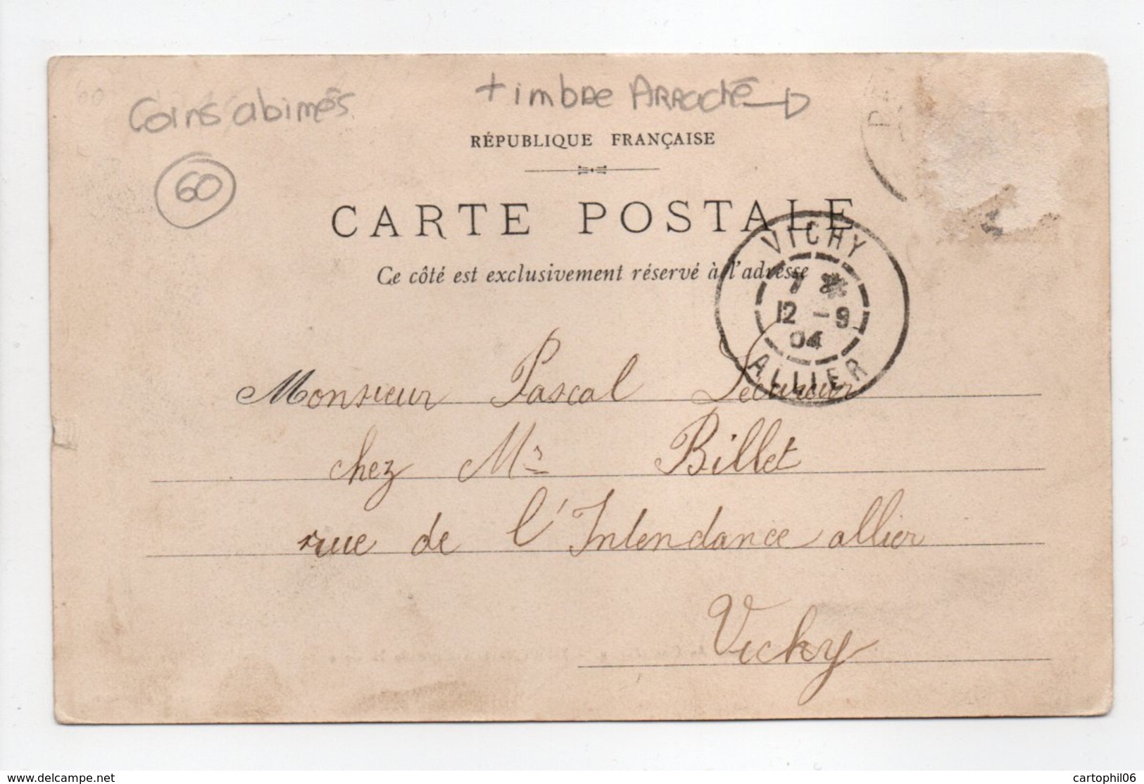 - CPA REMY (60) - L'Avenue De La Gare 1904 - Edition E. D. 175 - - Other & Unclassified