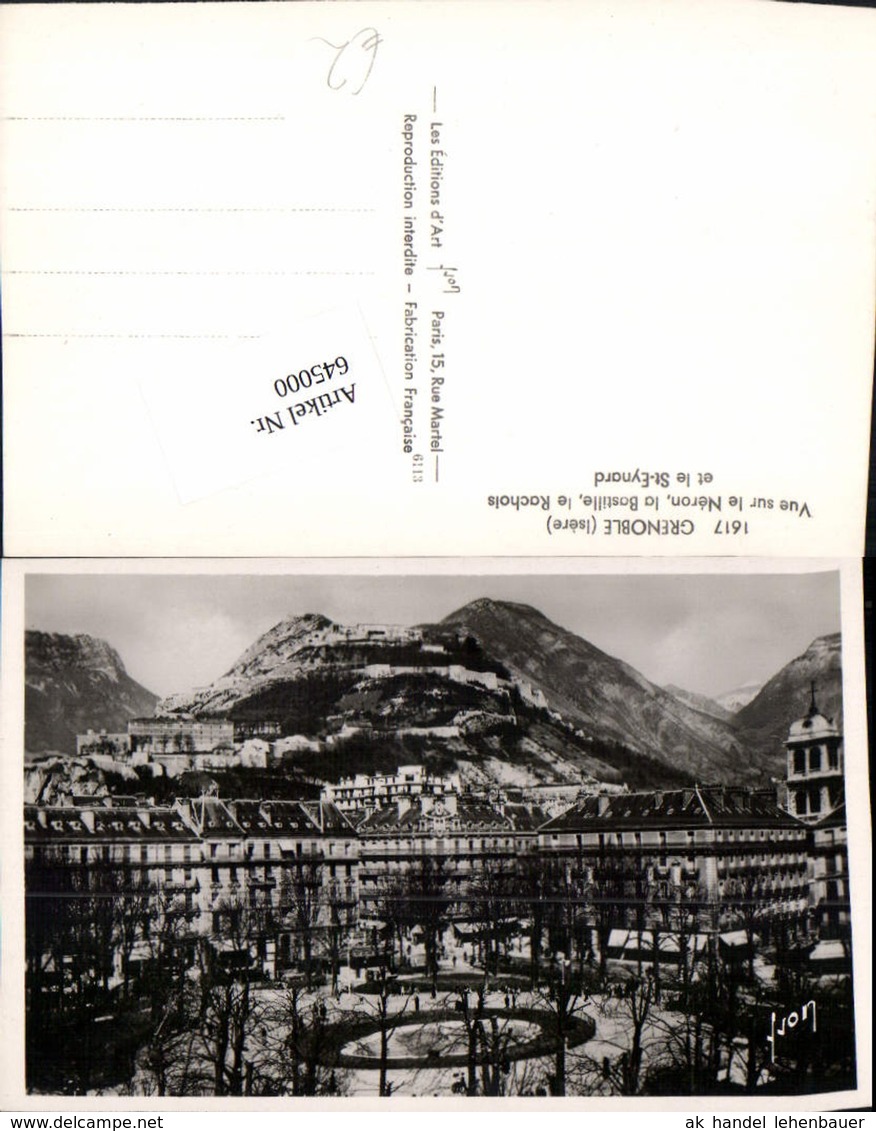645000,Grenoble Isere Vue Sur De Neron Bastille St. Eynard - Sonstige & Ohne Zuordnung
