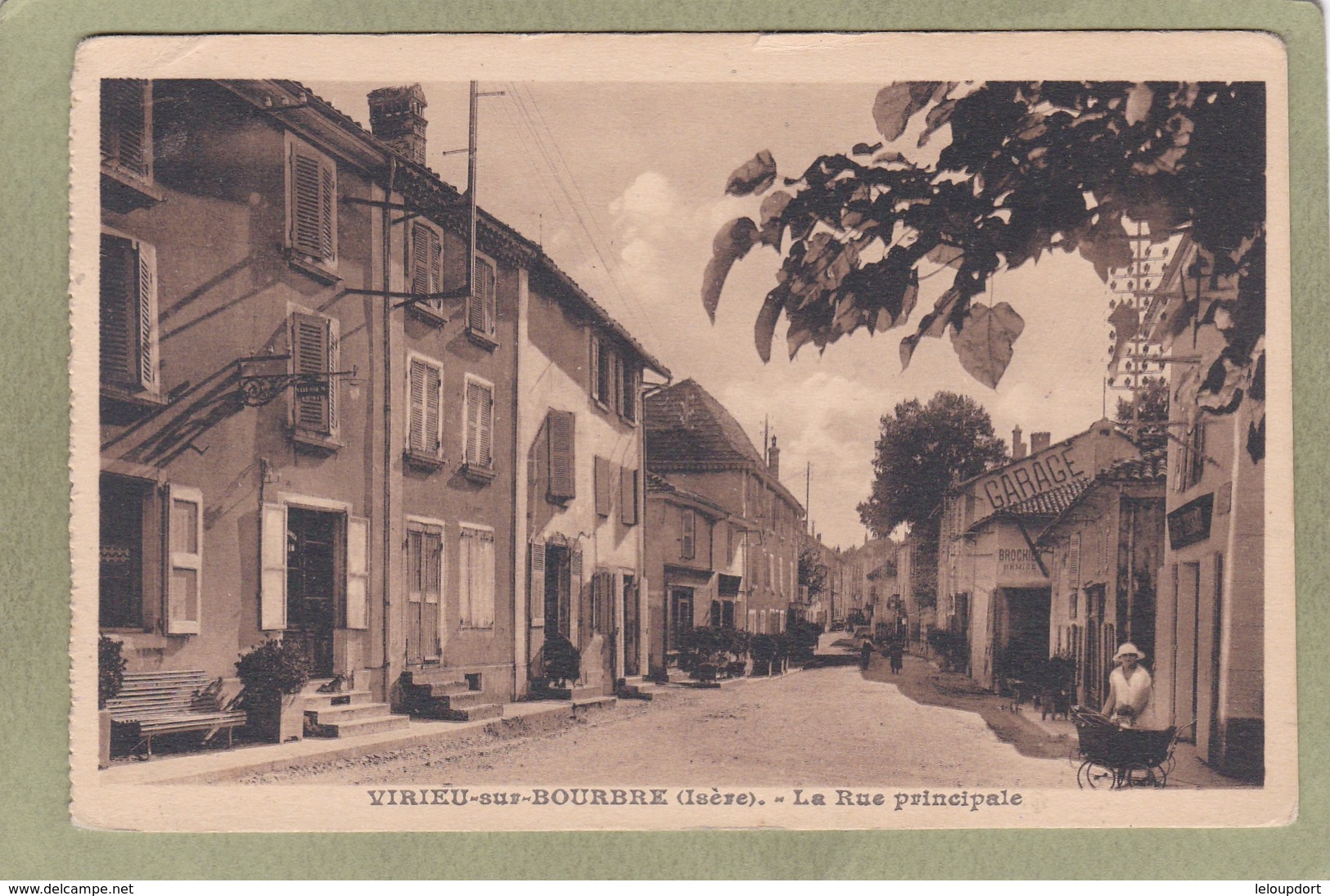 VIRIEU SUR BOURBRE   RUE PRINCIPALE - Virieu