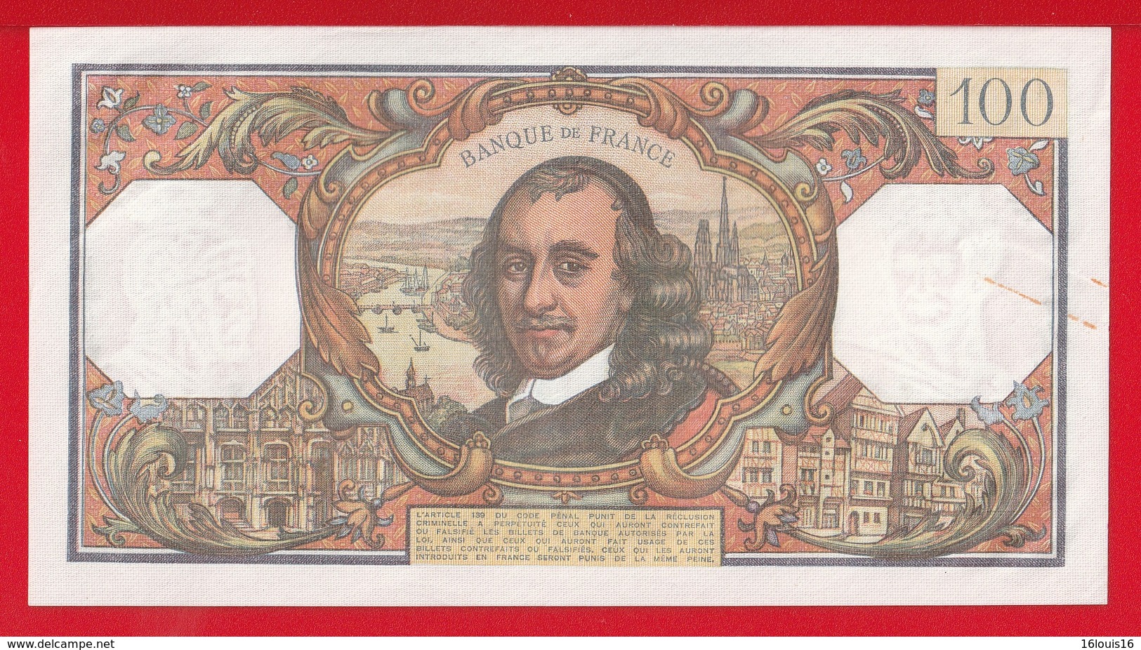 BILLET DE 100 FRANCS " CORNEILLE " Du 2-5-1968  W.322  SPL - 100 F 1964-1979 ''Corneille''