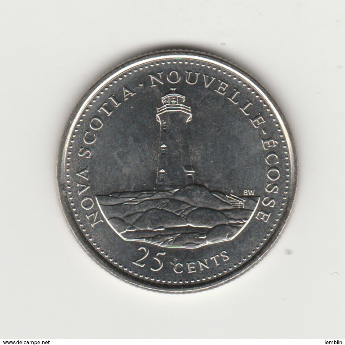 25 CENTS 1992 PROVINCE DE NOUVELLE ECOSSE - Canada