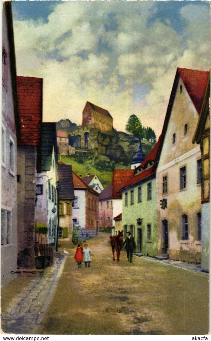 CPA AK Pottenstein - Strasse - Street Scene GERMANY (918607) - Pottenstein