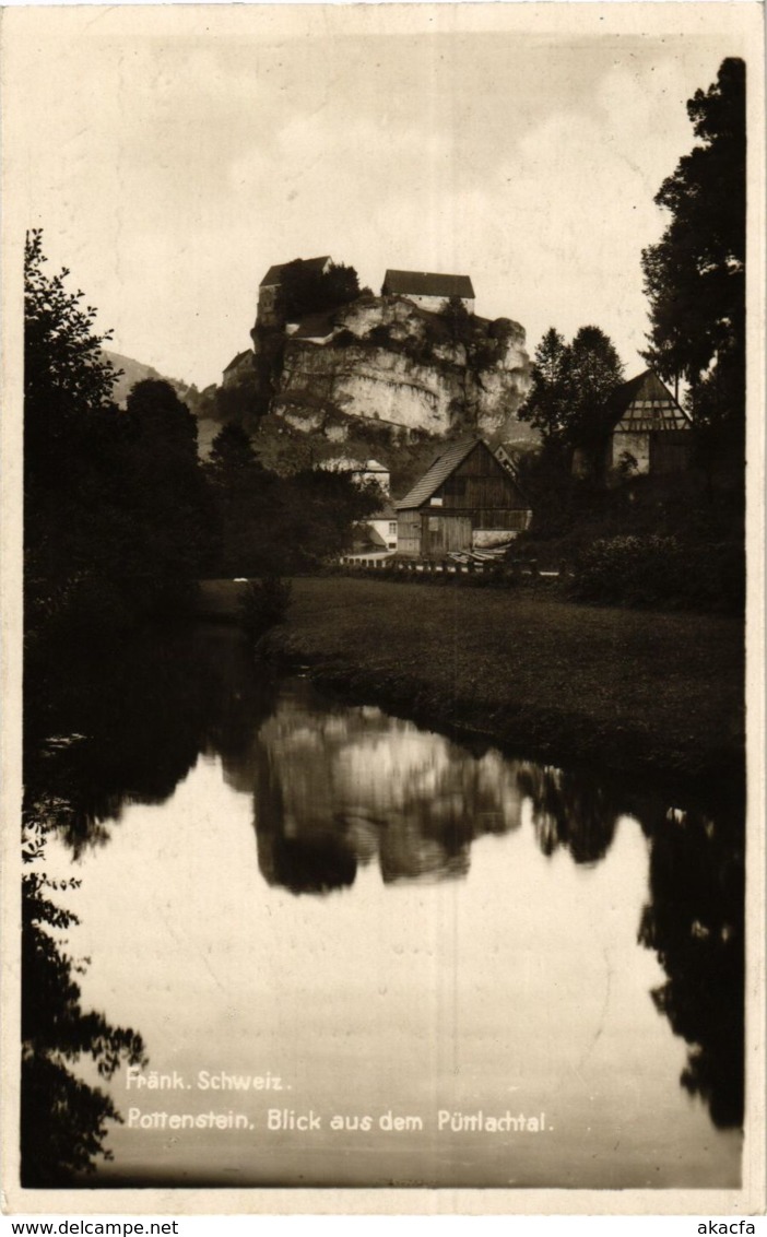 CPA AK Pottenstein - Blick Aus Dem Puttlachtal GERMANY (918611) - Pottenstein