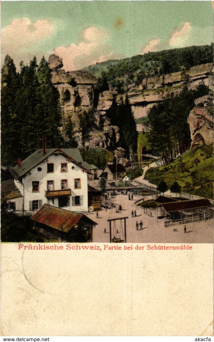 CPA AK Pottenstein - Partie Bei Schuttersmuhle GERMANY (918622) - Pottenstein