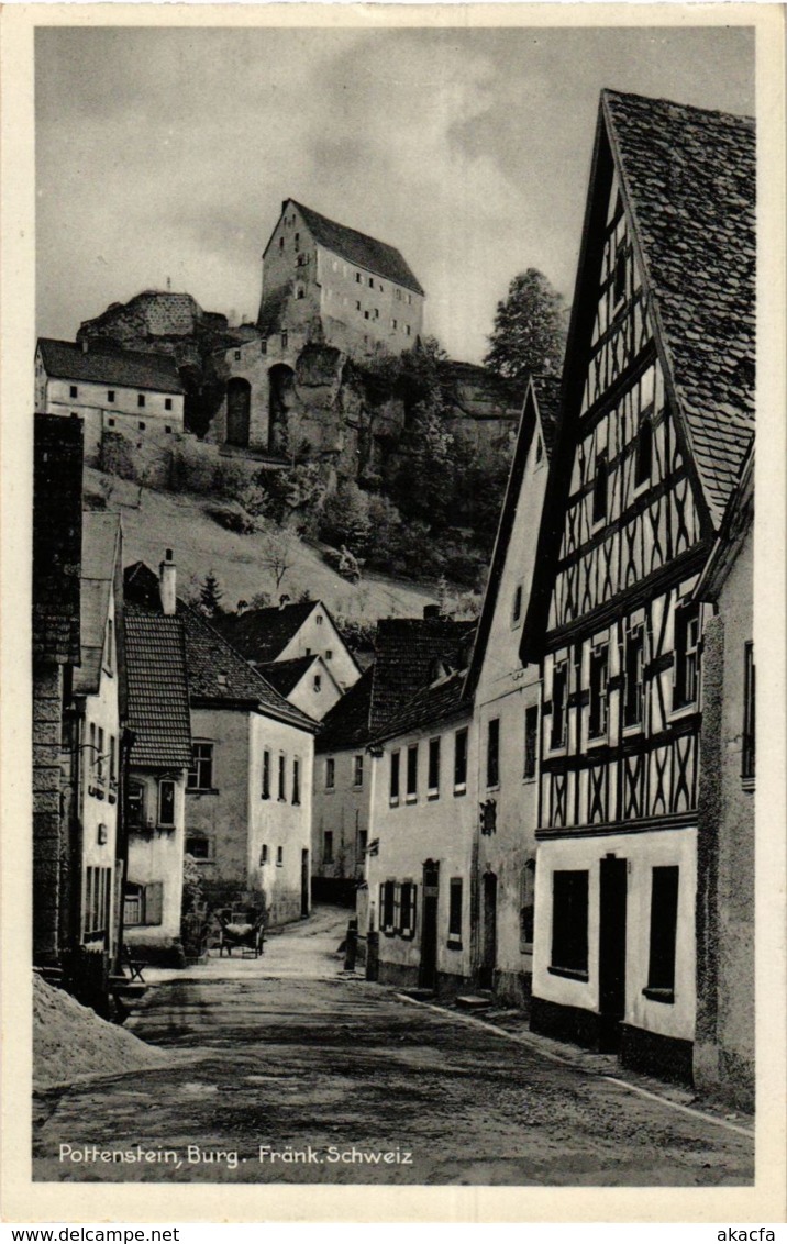 CPA AK Pottenstein - Burg GERMANY (918624) - Pottenstein