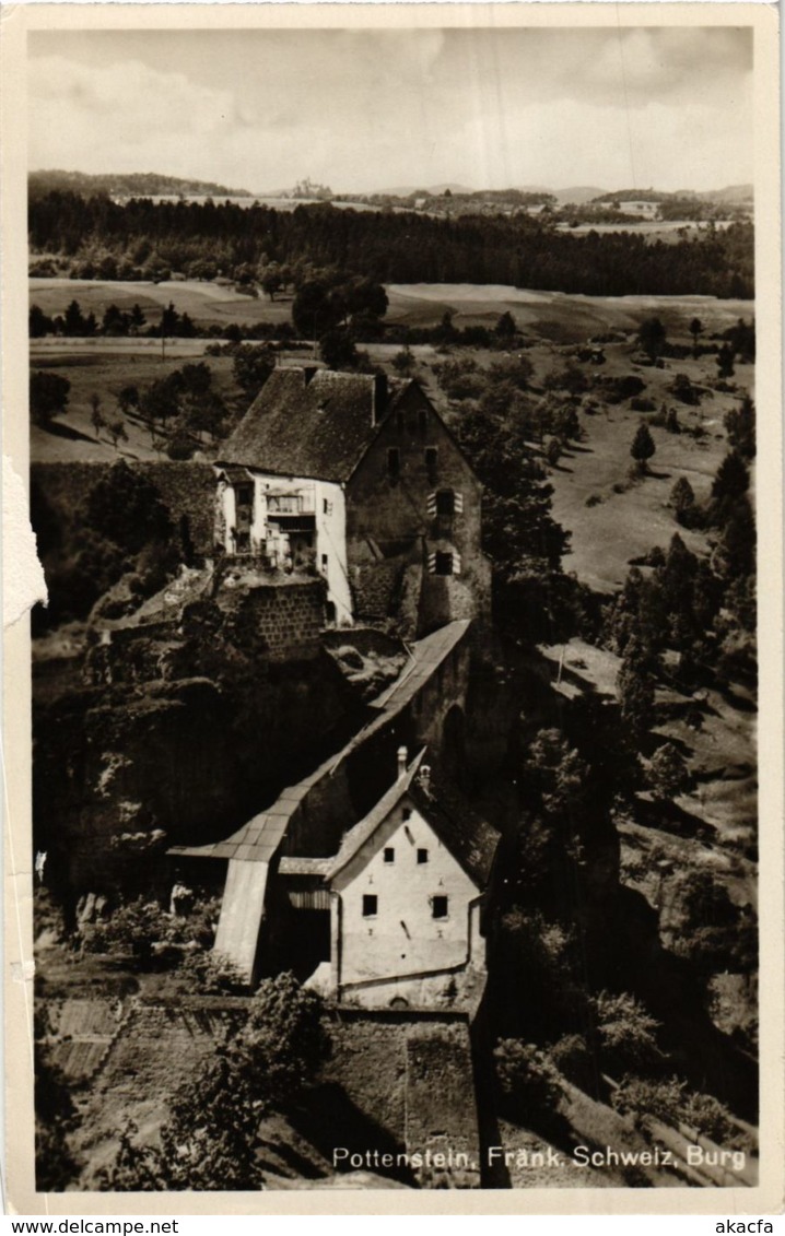 CPA AK Pottenstein - Burg GERMANY (918639) - Pottenstein