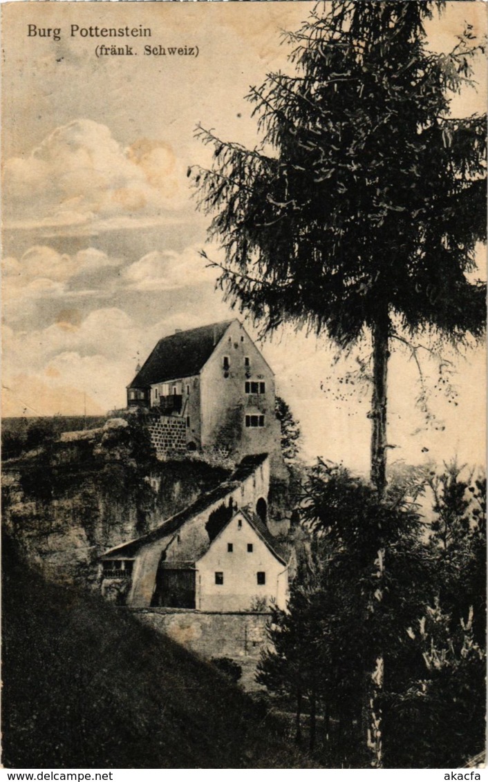 CPA AK Burg Pottenstein - Ansicht - View GERMANY (918642) - Pottenstein