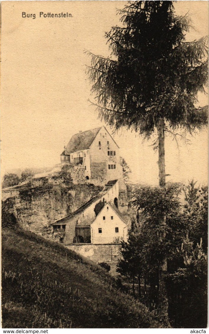 CPA AK Burg Pottenstein - Ansicht - View GERMANY (918644) - Pottenstein