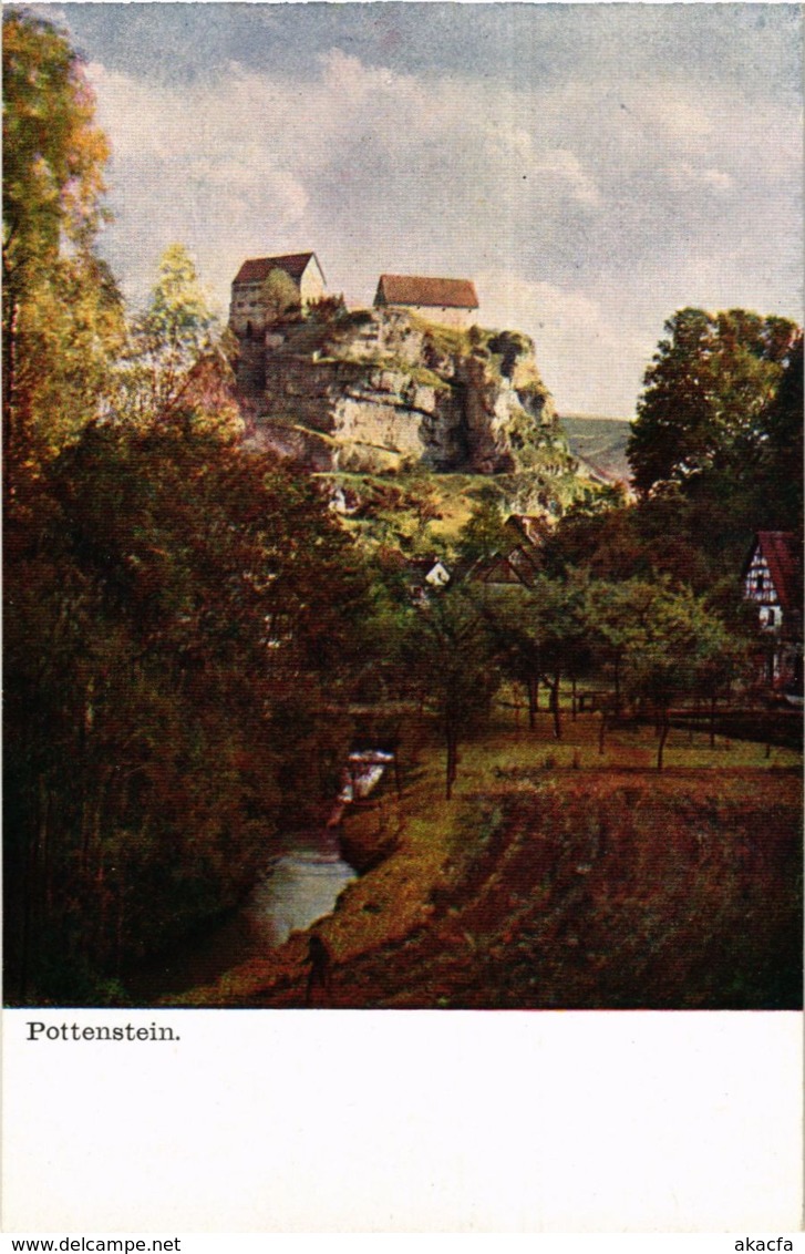 CPA AK Pottenstein - Panorama GERMANY (918649) - Pottenstein