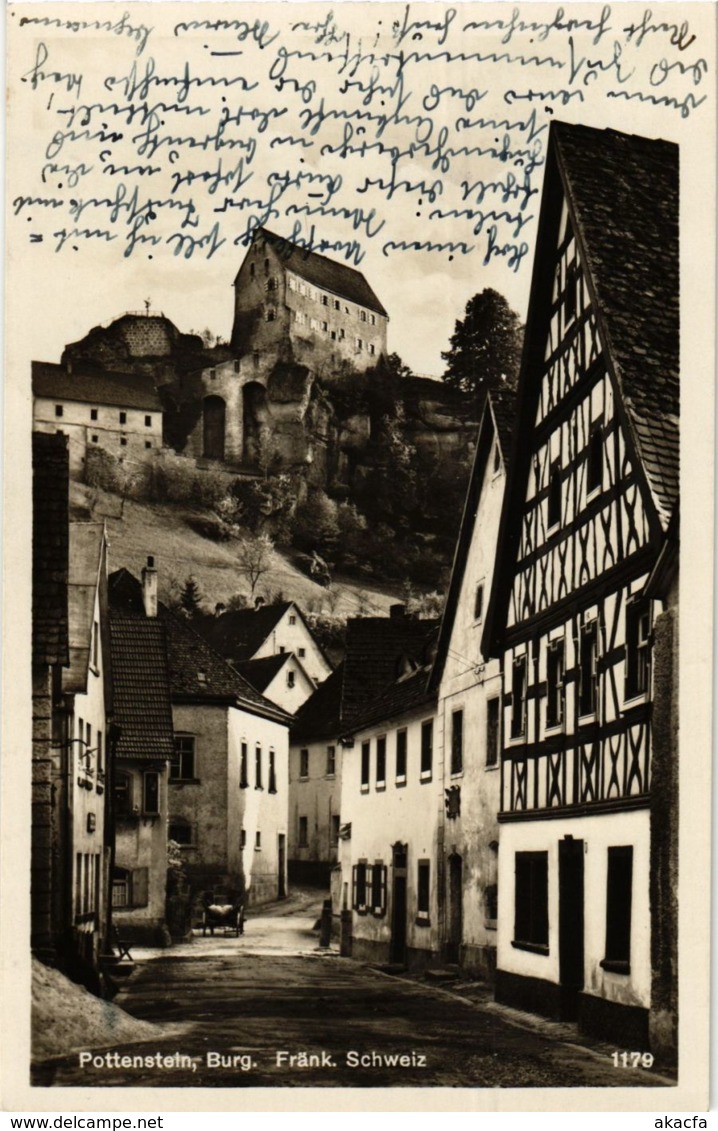 CPA AK Pottenstein - Burg GERMANY (918651) - Pottenstein