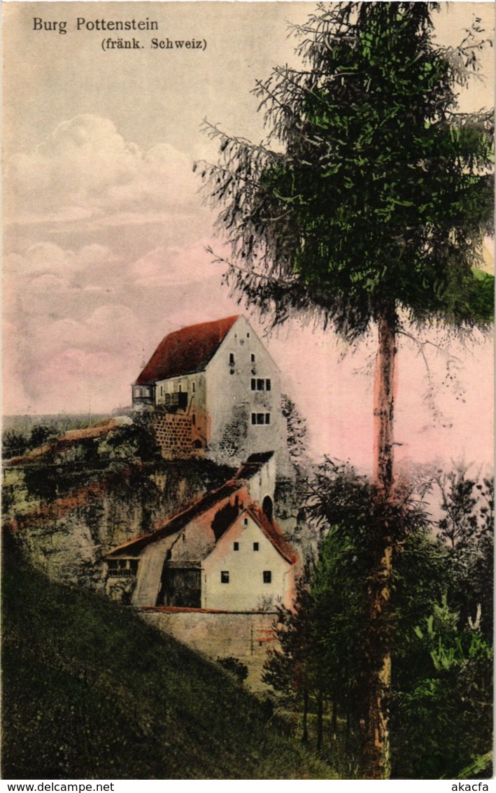 CPA AK Burg Pottenstein - Ansicht - View GERMANY (918652) - Pottenstein