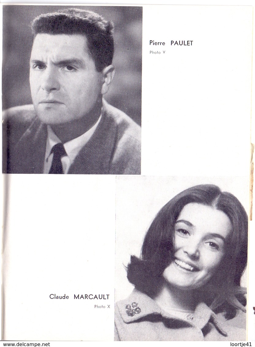 Programma Programme - Galas Karsenty - L'Acheteuse - Suzanne Flon - Saison 1964 - 1965 - Programma's