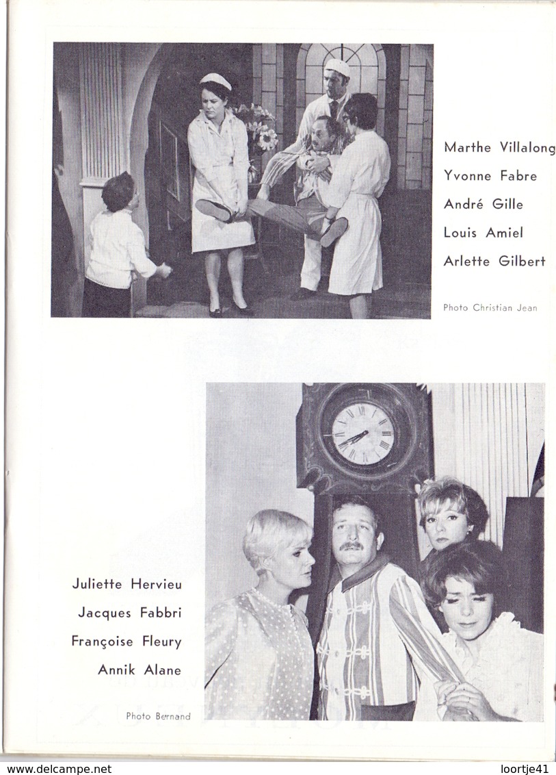 Programma Programme - Galas Karsenty Herbert - Je Veux Voir Mioussov  Saison 1966 - 1967 - Programs