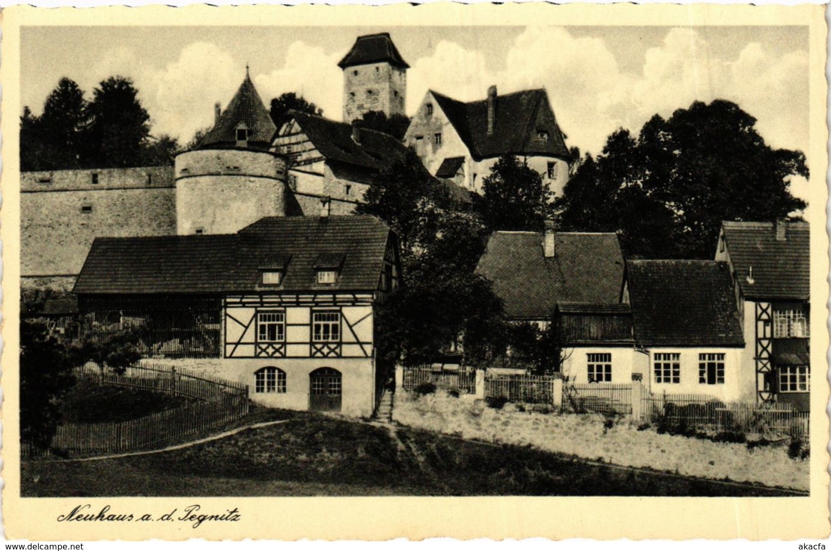 CPA AK Neuhaus A. D. Pegnitz - Burg Veldenstein GERMANY (918968) - Pegnitz