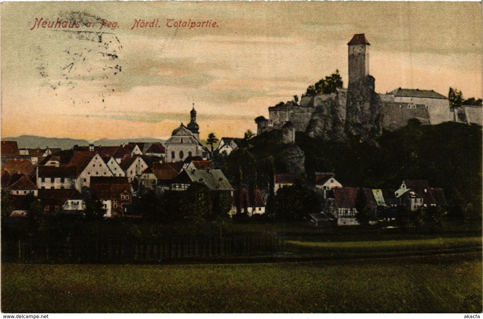 CPA AK Neuhaus A. D. Pegnitz - Nordl. Totalpartie GERMANY (918996) - Pegnitz