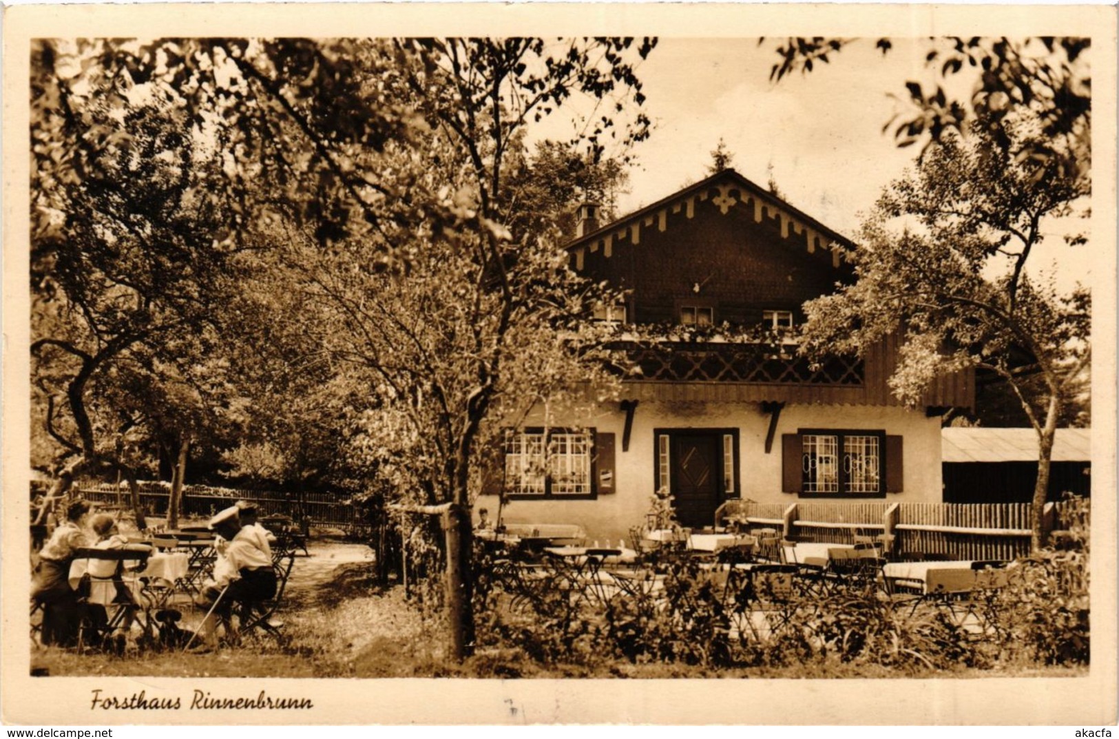 CPA AK Forsthaus Rinnenbrunn Bei Neuhaus A. D. Pegnitz GERMANY (918999) - Pegnitz