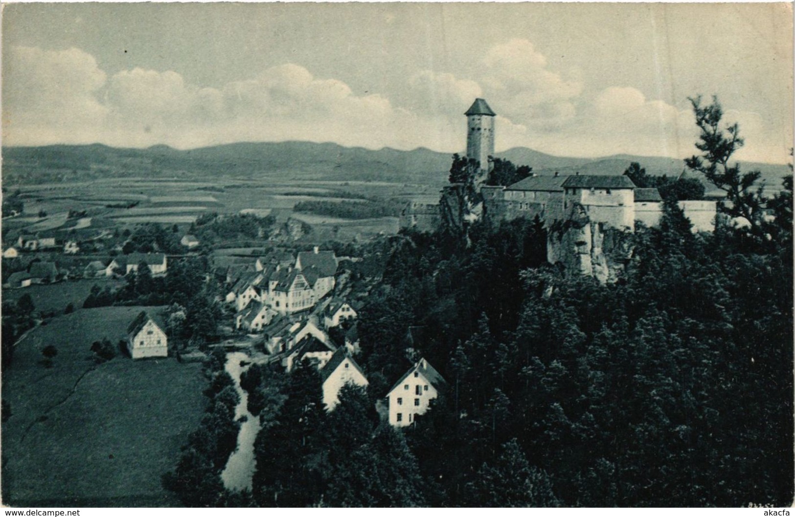 CPA AK Neuhaus A. D. Pegnitz - Burg Veldenstein - Panorama GERMANY (919023) - Pegnitz