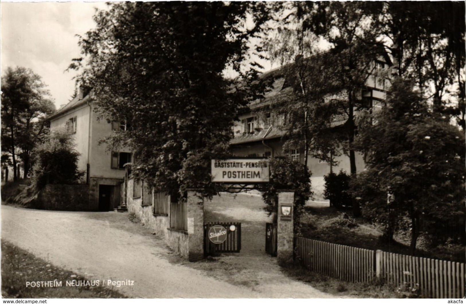 CPA AK Neuhaus A. D. Pegnitz - Gaststatte-Pension Postheim GERMANY (919032) - Pegnitz