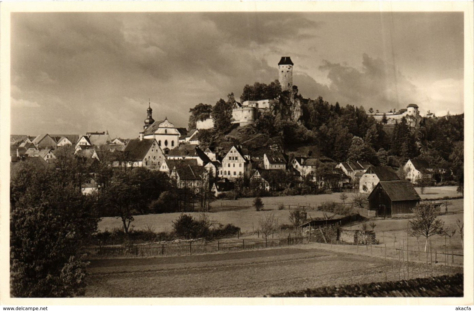 CPA AK Neuhaus A. D. Pegnitz - Burg Veldenstein - Panorama GERMANY (919035) - Pegnitz