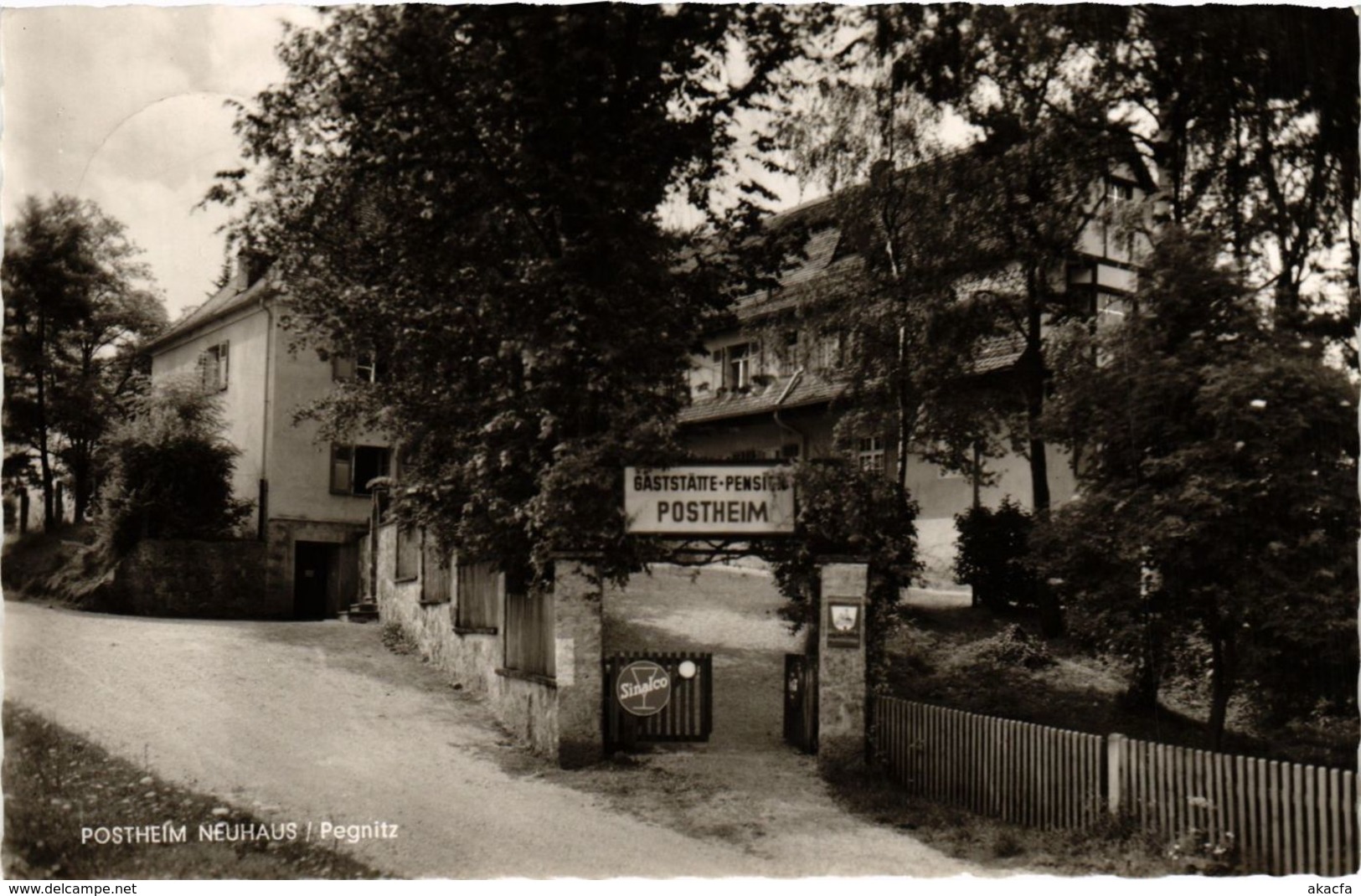 CPA AK Neuhaus A. D. Pegnitz - Gaststatte-Pension Postheim GERMANY (919037) - Pegnitz