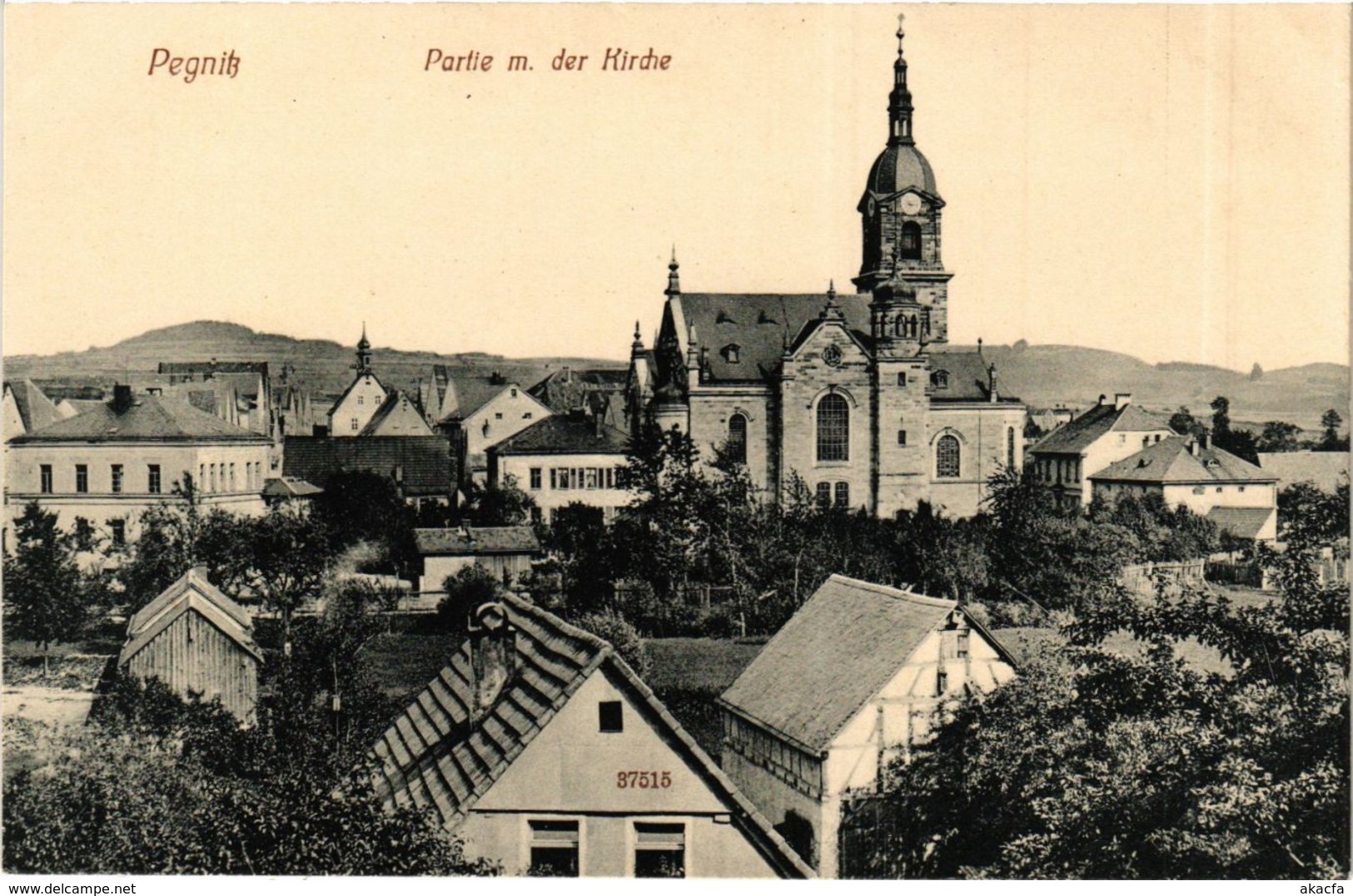 CPA AK Pegnitz - Partie M. Der Kirche GERMANY (919073) - Pegnitz