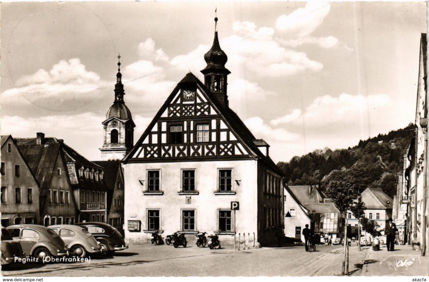 CPA AK Pegnitz - Platz - Square Scene GERMANY (919093) - Pegnitz