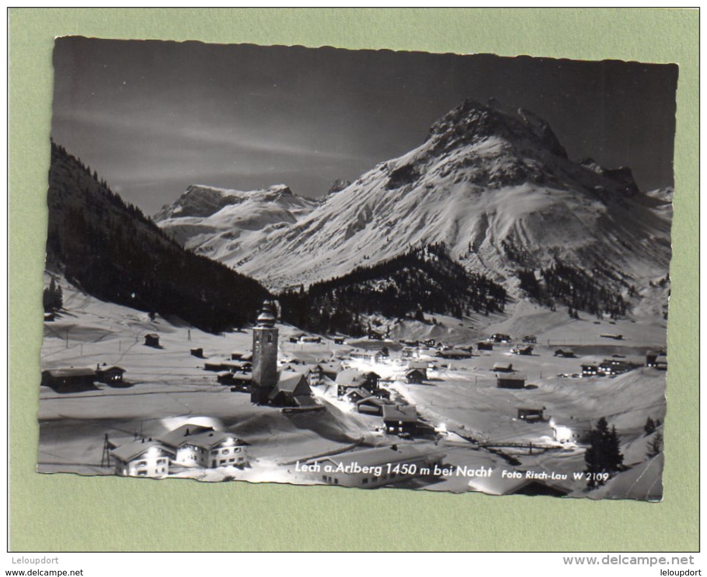 LECH A ARLBERG 1450 M BEI NACHT - Lech