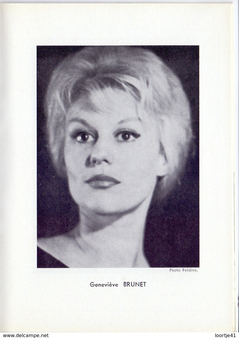 Programma Programme - Galas Karsenty Herbert - Au Revoir Charlie - Georges Descrières  Saison 1965 - 1966 - Programma's