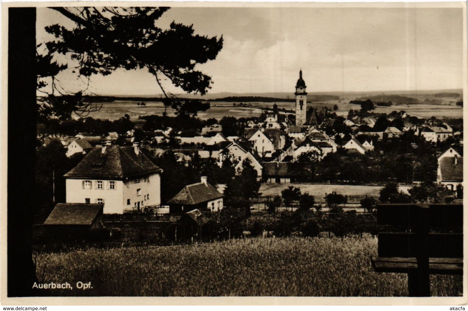 CPA AK Auerbach - Panorama GERMANY (919106) - Auerbach