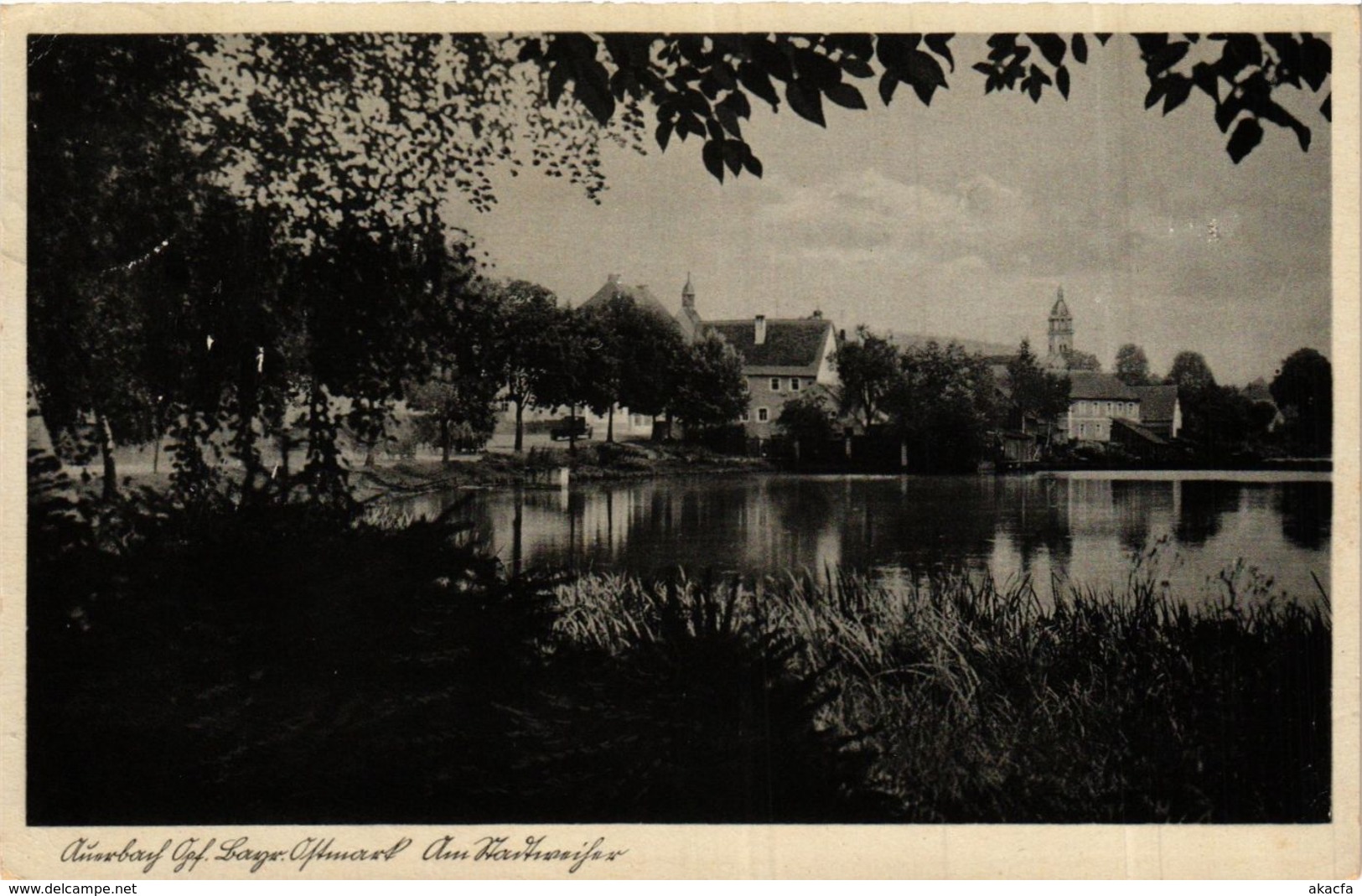 CPA AK Auerbach - Lake Scene GERMANY (919121) - Auerbach