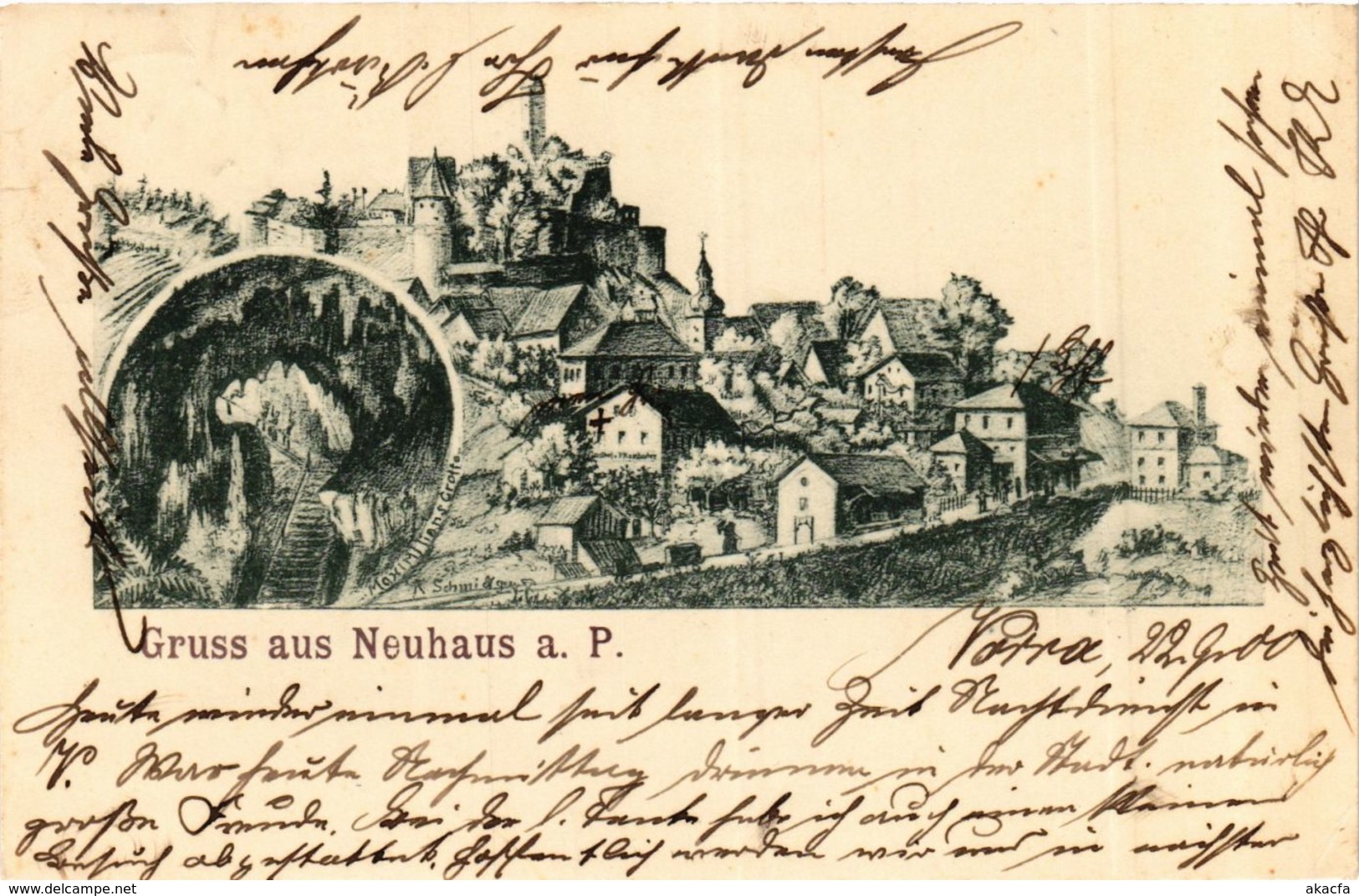 CPA AK Neuhaus An Der Pegnitz - Maximiliansrotte GERMANY (919392) - Pegnitz