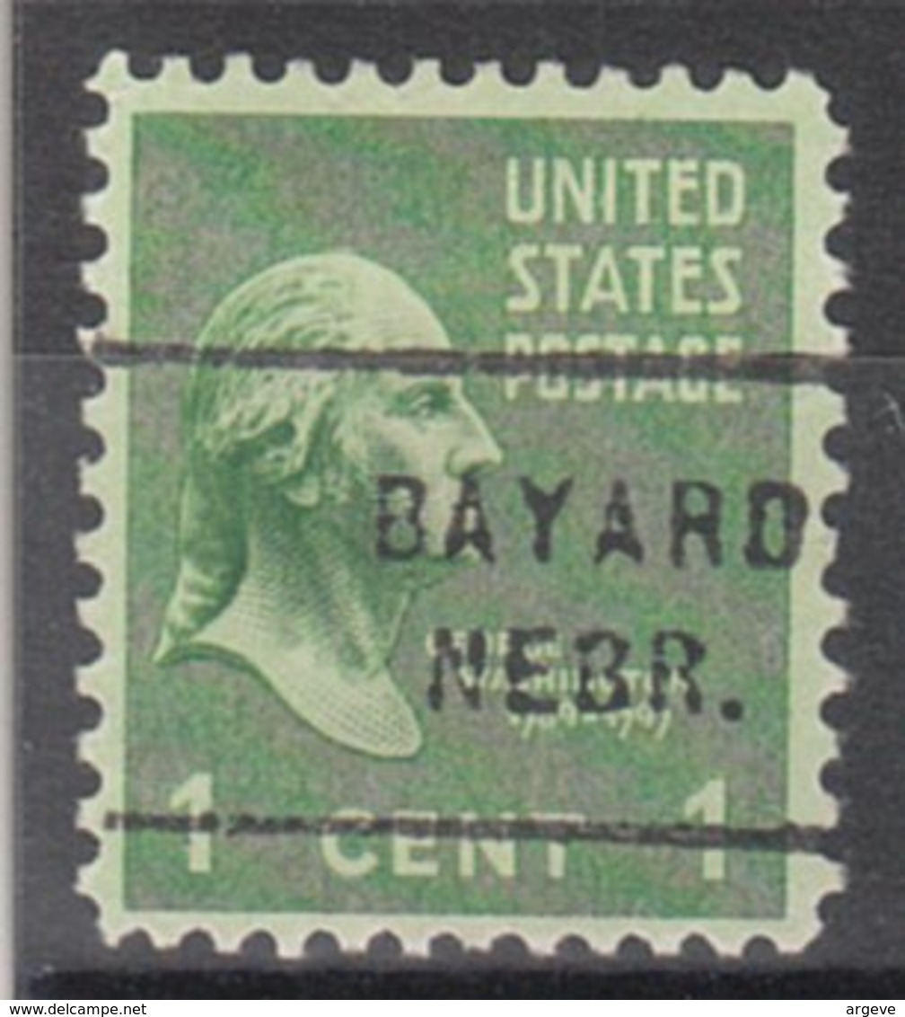 USA Precancel Vorausentwertung Preo, Locals Nebraska, Bayard 712 - Precancels