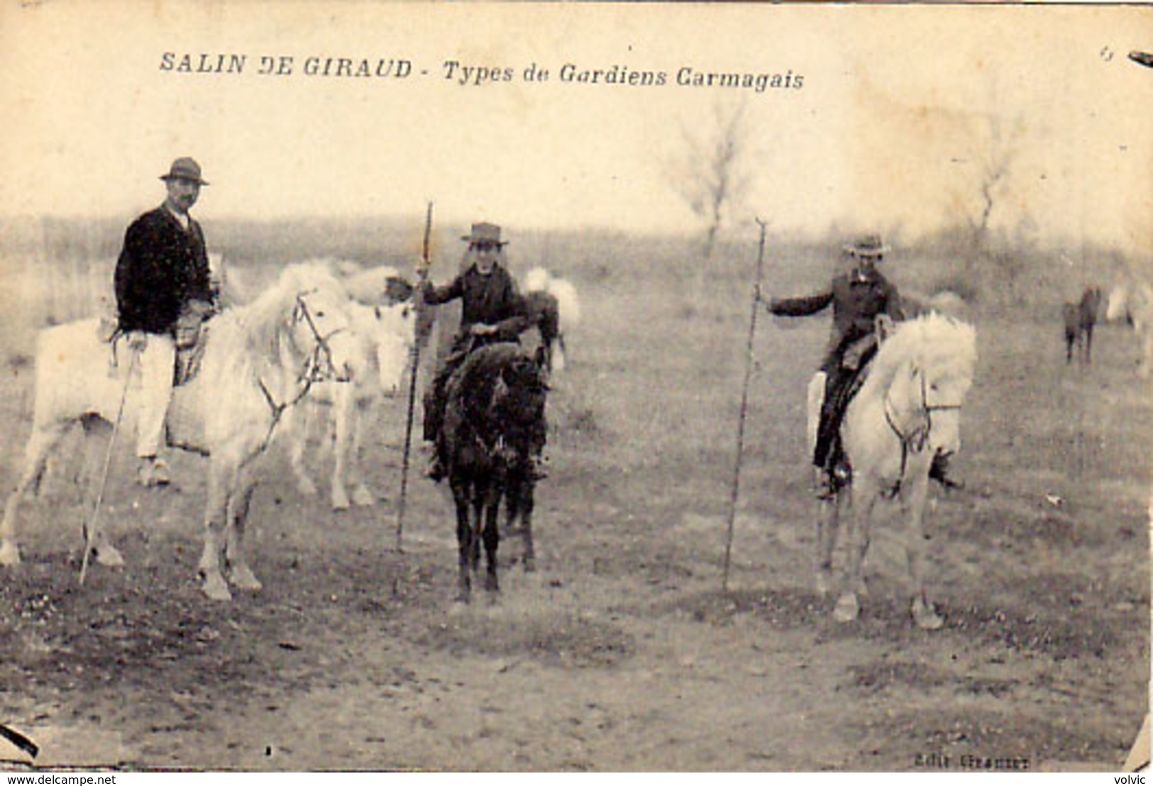 13 - SALIN-DE-GIRAUD - Types De Gardiens Camargais - - Altri & Non Classificati