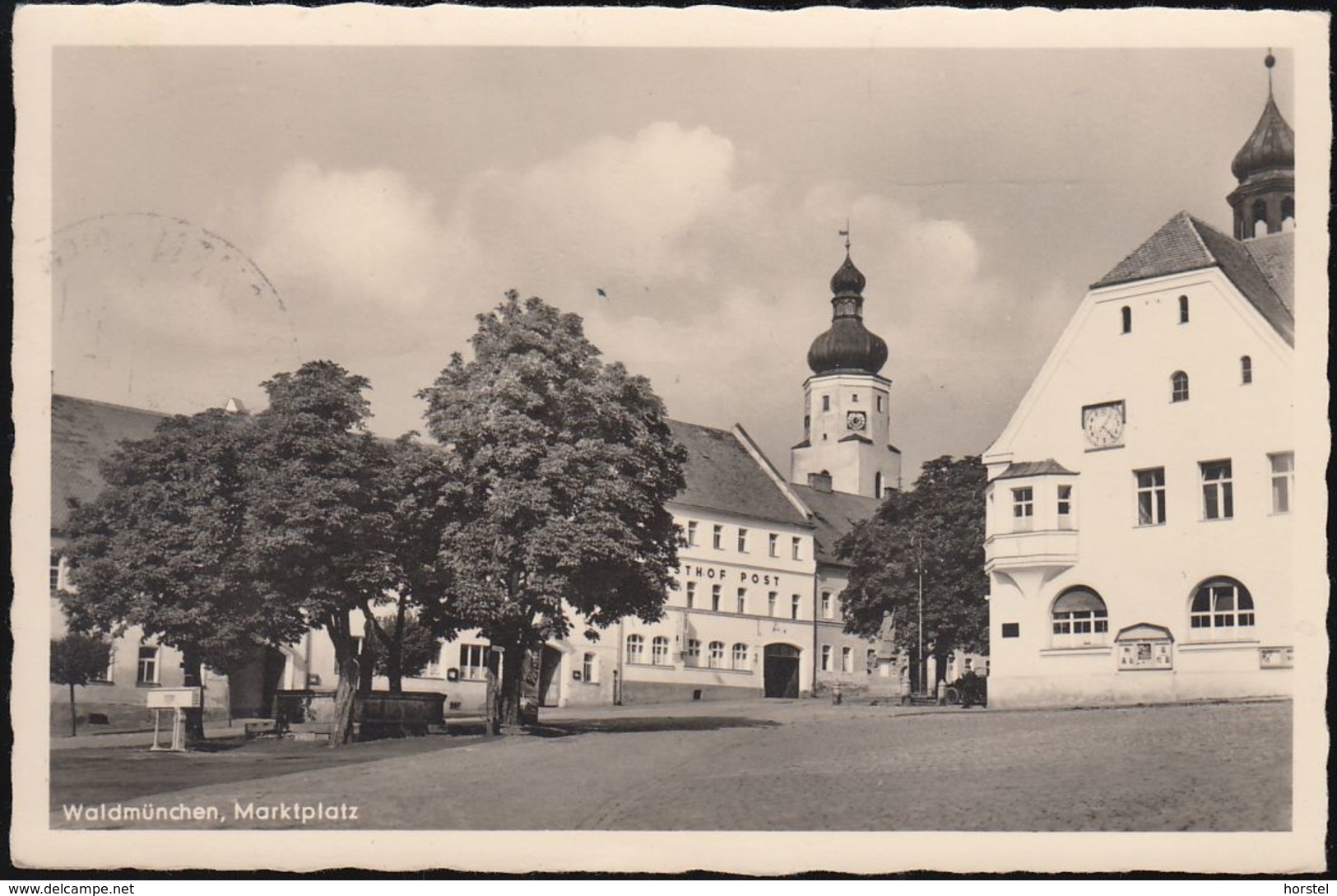 D-93449 Waldmünchen - Marktplatz - Nice Stamps (1953) - Cham